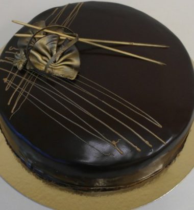 Sjokoladekake mørk 20 personer